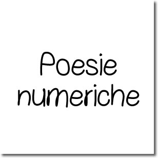 poesie numeriche